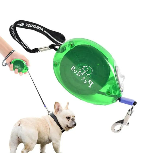 Dog Leash 2.5m Durable Leash Automatic Retractable Nylon Cat Lead Extension Puppy Walking Running Lead Roulette For Dogs