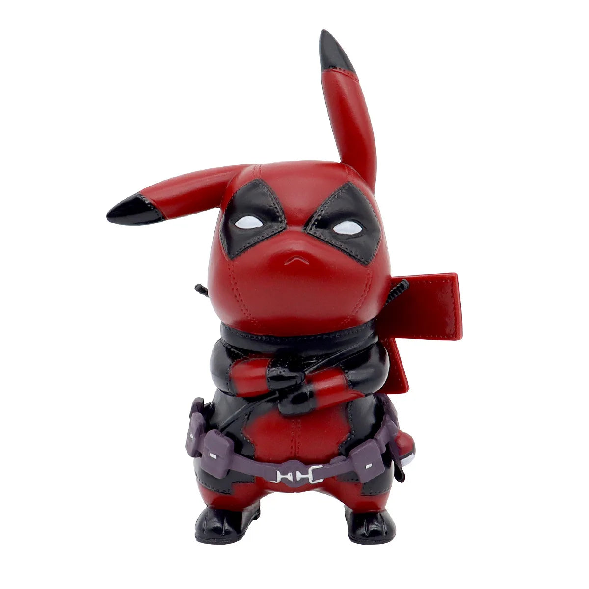 Anime Deadpool COS Pikachu Figure Marvel Avengers PVC model Cosplay Car Ornament Toys Children Birthday Christmas Gift Decorate