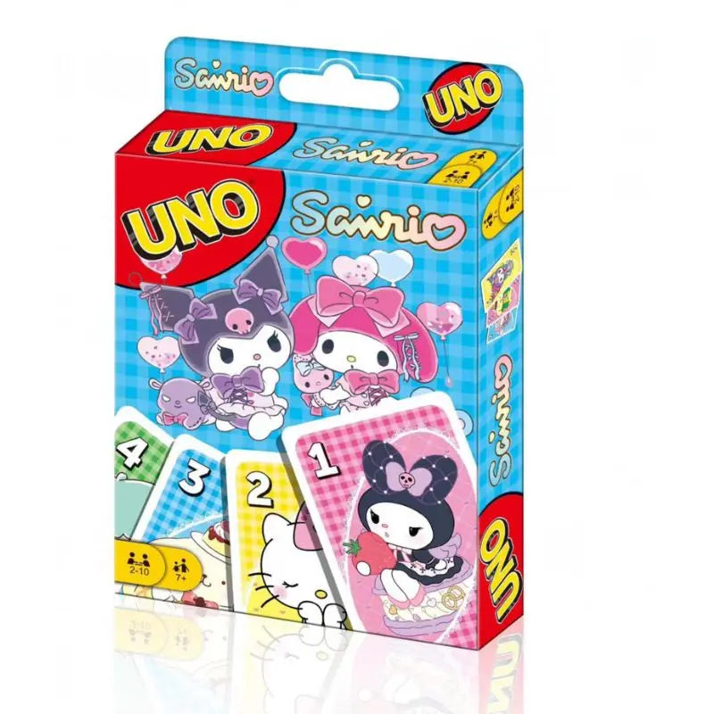 UNO Stitch Chessboard Game Anime Cartoon Kawaii Character Pattern Family Fun Entertainment UNO Card Game Christmas Gift