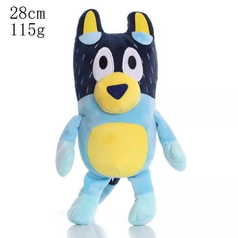 Bluey Family Plush Toys Cute Simulation Pet Dog Patrol Bingo Sister Kawai Plush Children'S Toy Doll  Birthday Christmas Gift Toy