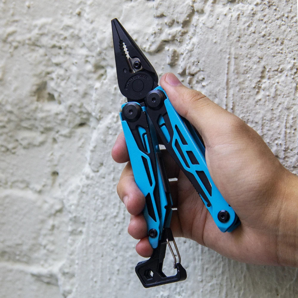 Multi-tool Pliers Camping tool EDC knife, bottle opener Outdoor hiking multi-tool screw head, father men's holiday gift