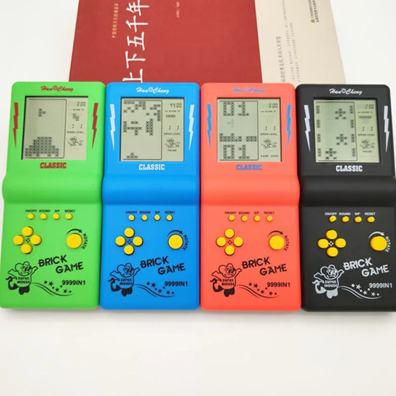 Portable Game Console BRICK GAME Handheld Game Players Electronic Game Toys Pocket Game Console Classic Childhood Gift