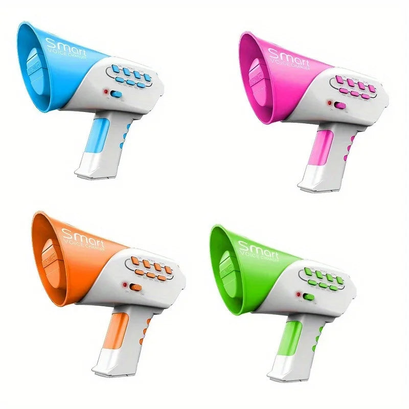 Children Voice Changer Loudspeaker Toy, Electric Megaphone Roleplay Prank Props, Electronic Gift Xmas Party Toy