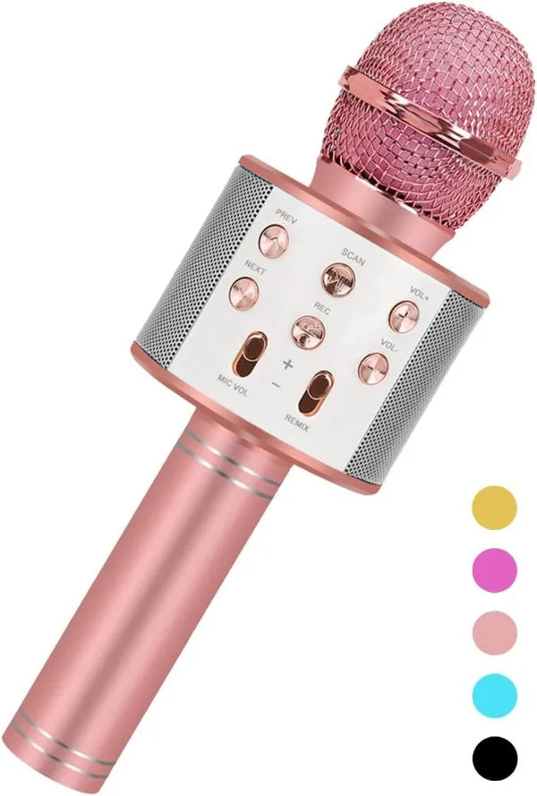 Fun Toys for 4-15 Year Old Girls, Handheld Karaoke Microphone for Kids Birthday Xmas Gifts for 8 9 10 11 Years Old Boys Girl