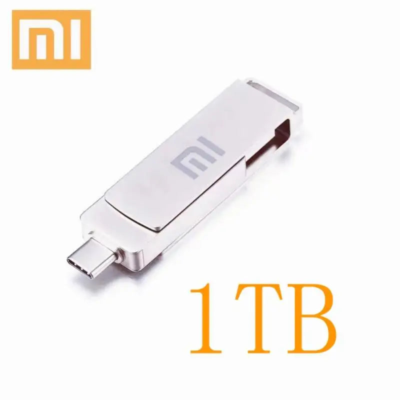 Xiaomi 16TB USB 3.0 Flash Drive 8TB Type-C U Disk High-Speed Pen Drive U Flash Drive Portable SSD 1TB 2TB for Laptop Computer