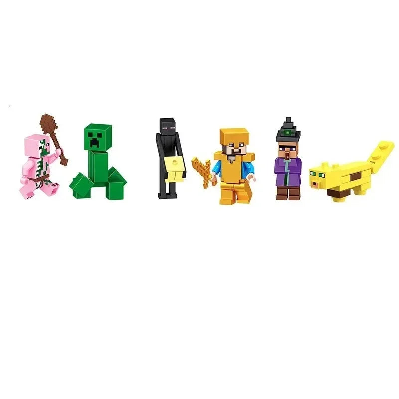 Building Blocks, Figureshumanoid Dolls, Toys, Mini Figures, Humanoid Dolls, Children's Toys, Birthday Gifts, Cartoon Characters.