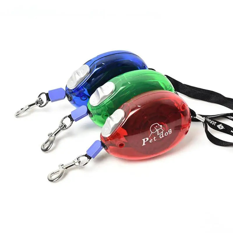 Dog Leash 2.5m Durable Leash Automatic Retractable Nylon Cat Lead Extension Puppy Walking Running Lead Roulette For Dogs