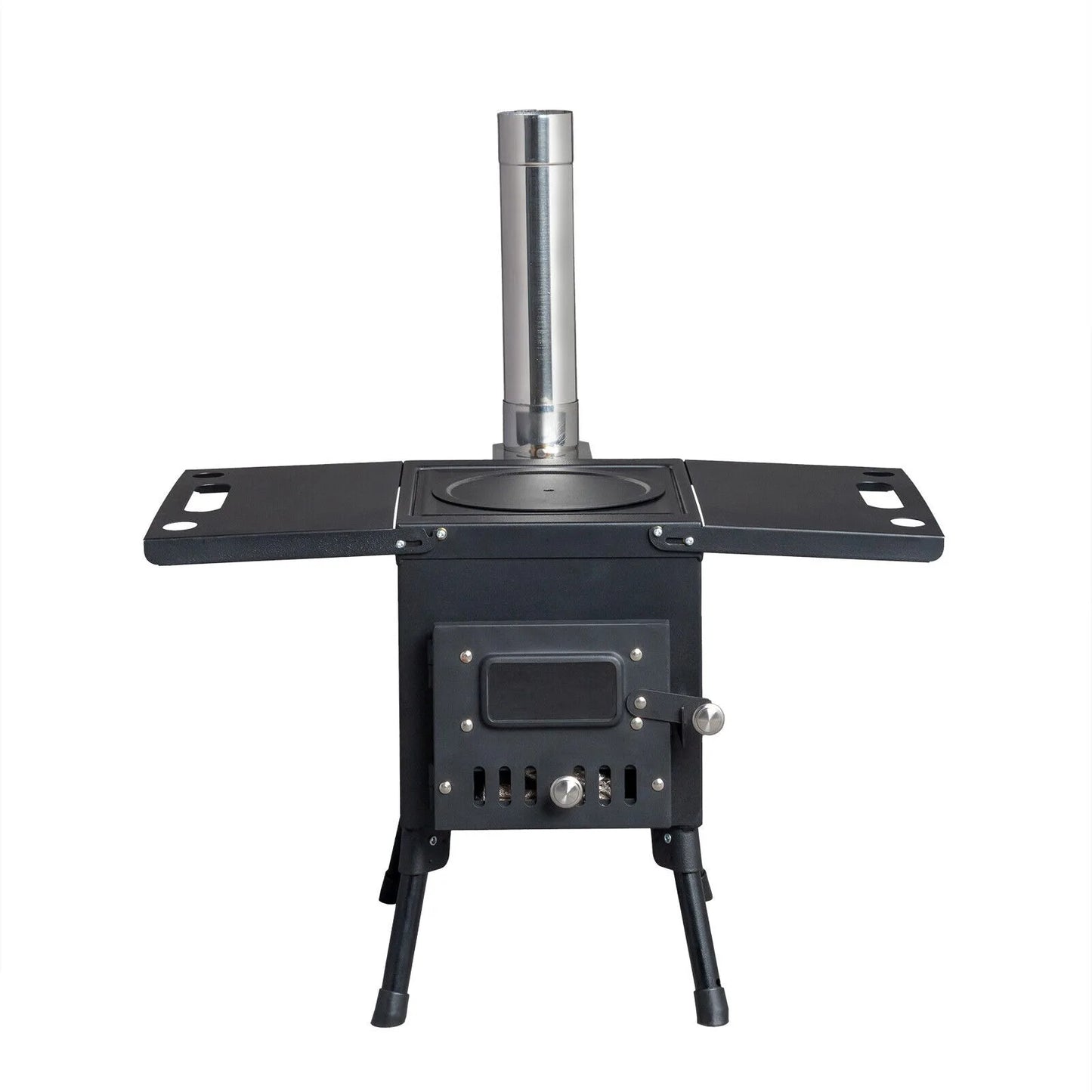 Outdoor Wood Burning Stove, Portable with Chimney Pipe for Tent,Cooking, Camping United States