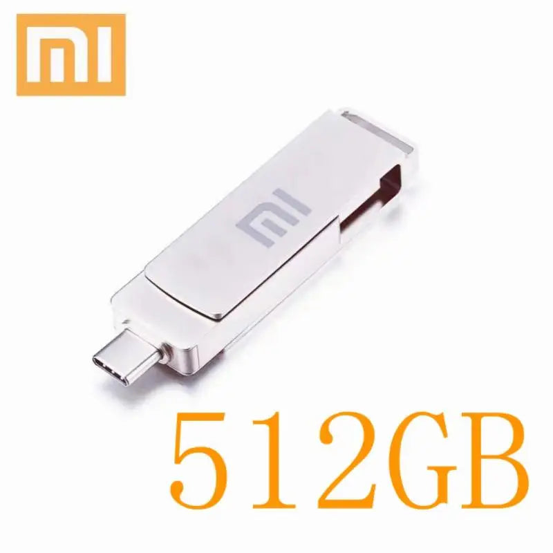 Xiaomi 16TB USB 3.0 Flash Drive 8TB Type-C U Disk High-Speed Pen Drive U Flash Drive Portable SSD 1TB 2TB for Laptop Computer