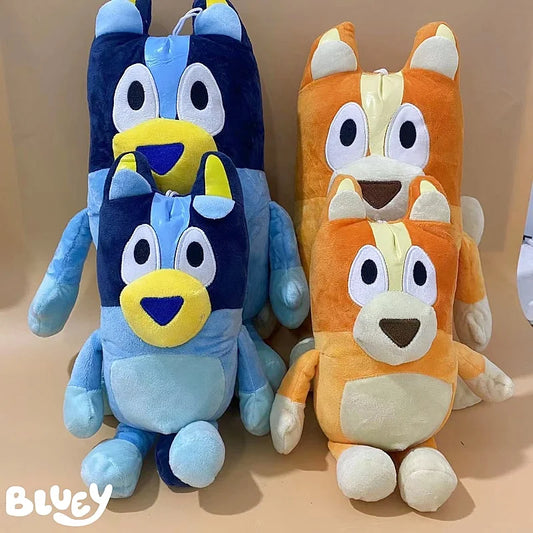 Bluey Family Plush Toys Cute Simulation Pet Dog Patrol Bingo Sister Kawai Plush Children'S Toy Doll  Birthday Christmas Gift Toy