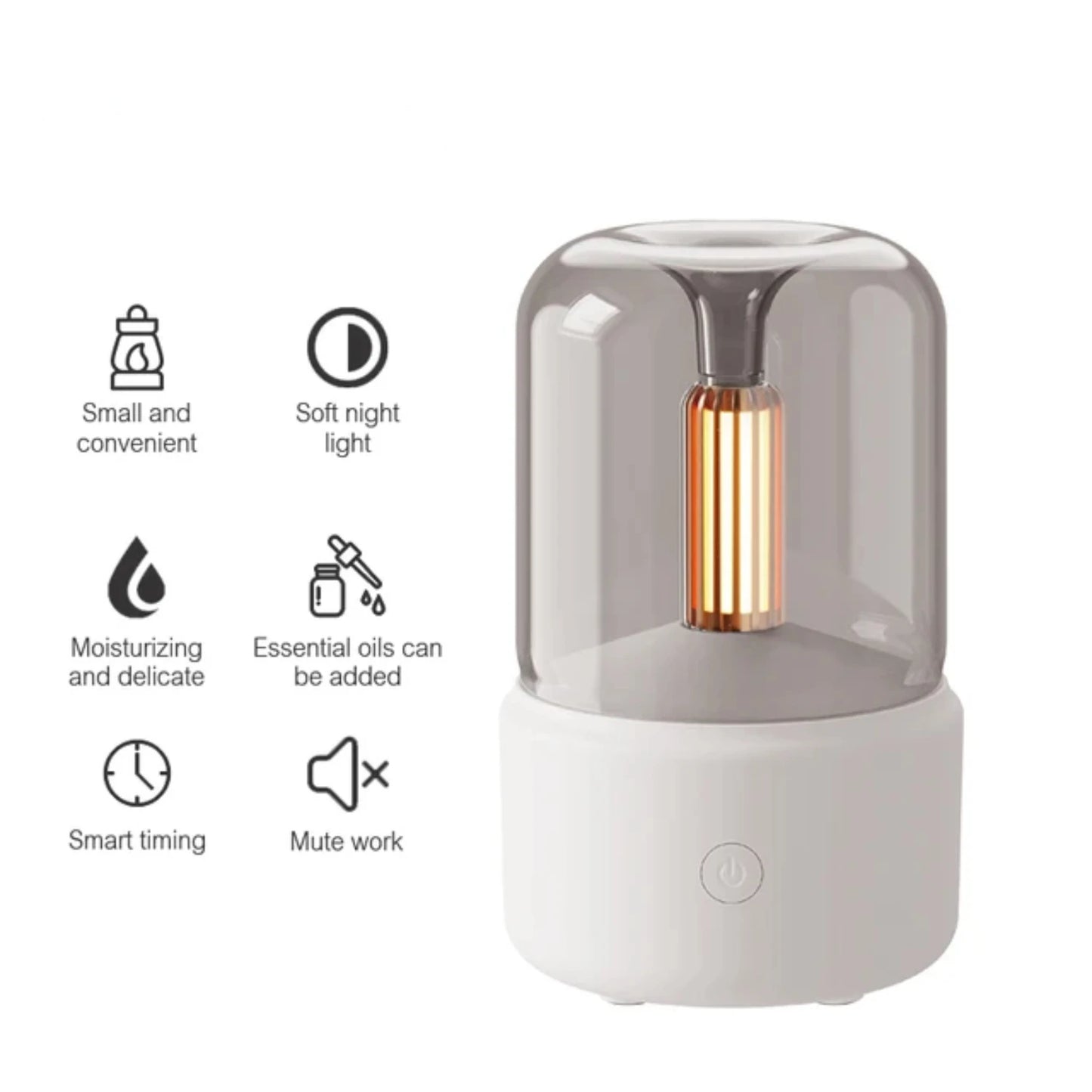 New Fragrant Mini USB Aromatherapy Essential Oil Diffuser with Ultrasonic Air Humidifier for Bedroom Use