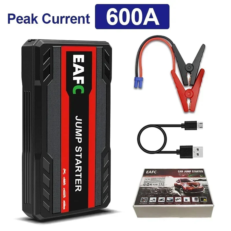 Car Jump Starter 2000A Power Bank Portable Car Battery Charger for 12V Auto Starting Device Petrol Diesel Emergency Booster